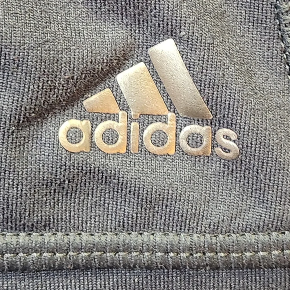 Adidas Mens Steel Quarter Zip Pullover Large